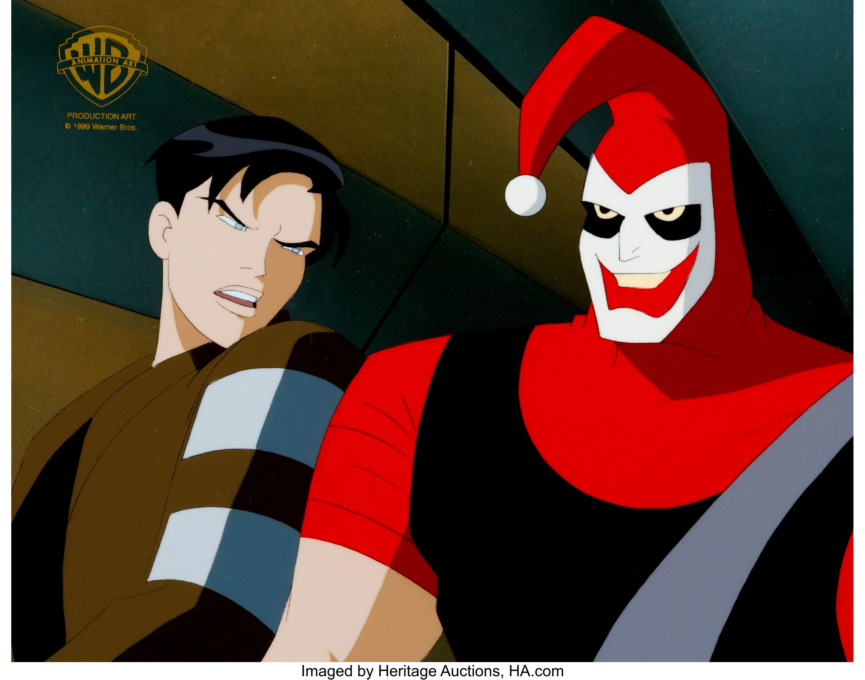 Batman Beyond Terry McGinnis and Jokerz Gang Member Production Cel | Lot  #95312 | Heritage Auctions