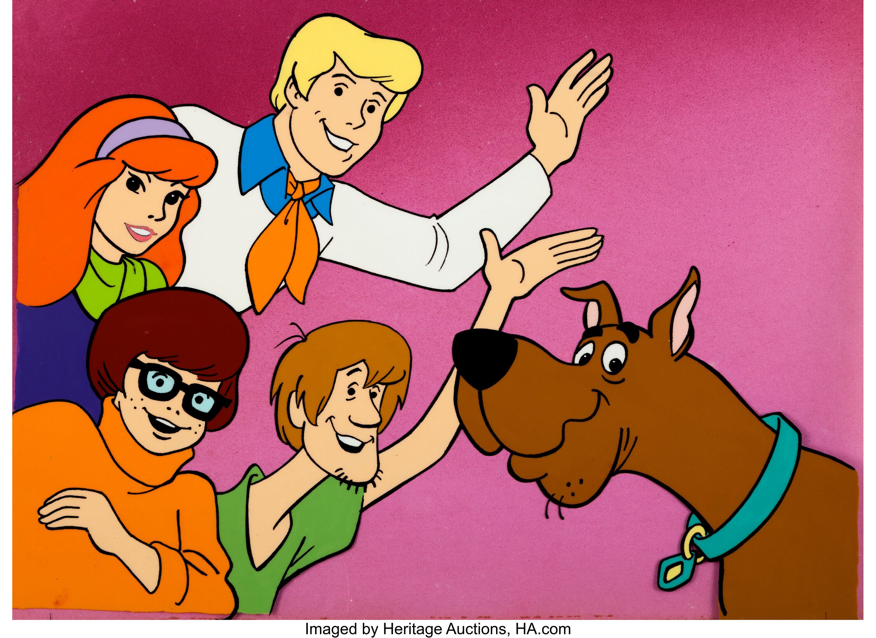 Scooby Doo, Where Are You? Scooby and the Gang Calendar/Poster Cel