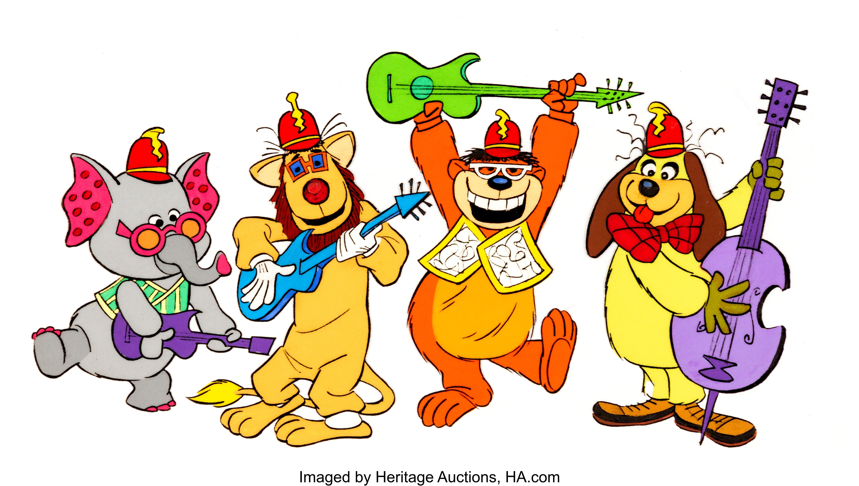 The Banana Splits in Hocus Pocus Park Publicity Cel (Hanna-Barbera ...