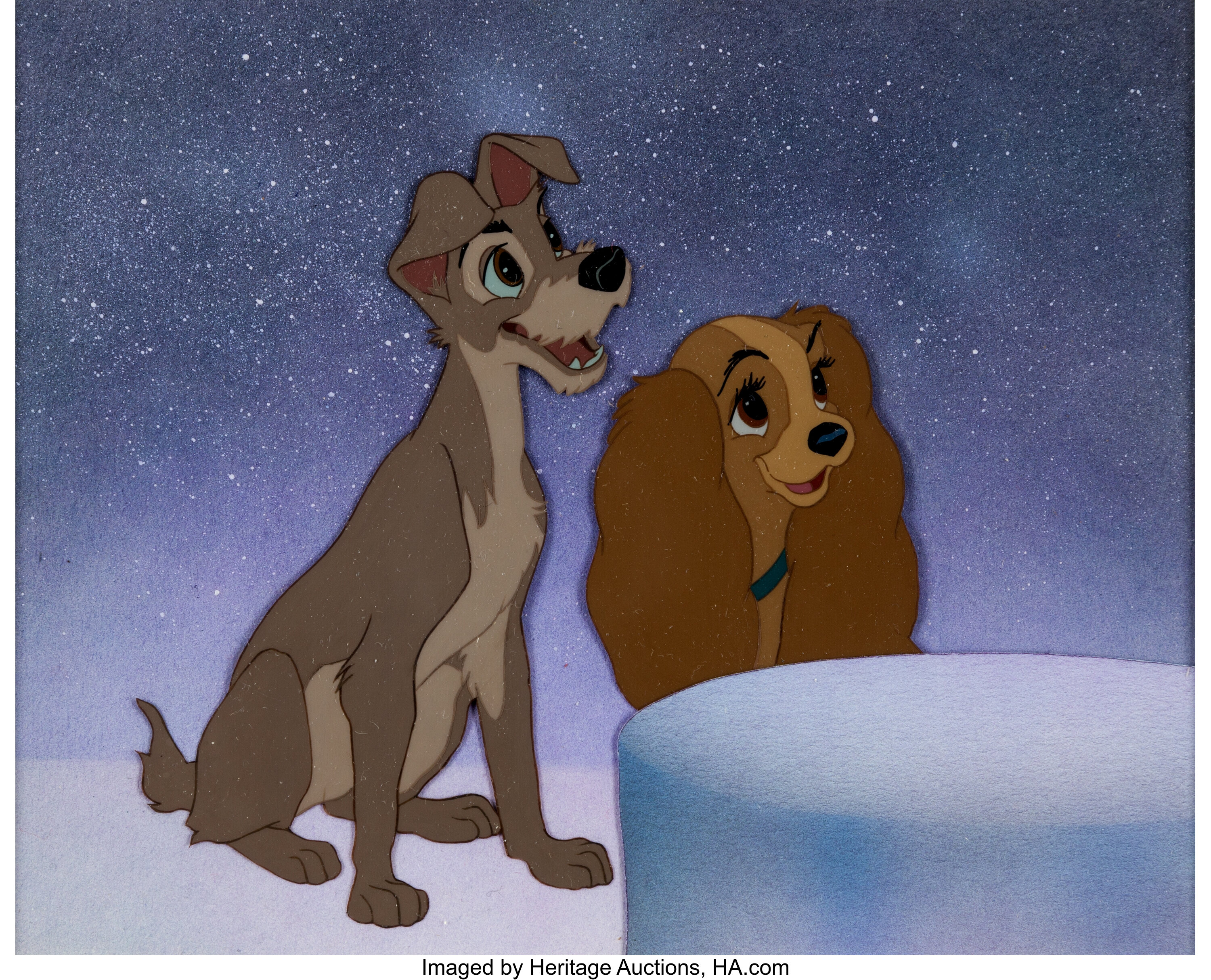 Lady and the Tramp Production Cel - ID:decladytramp6767