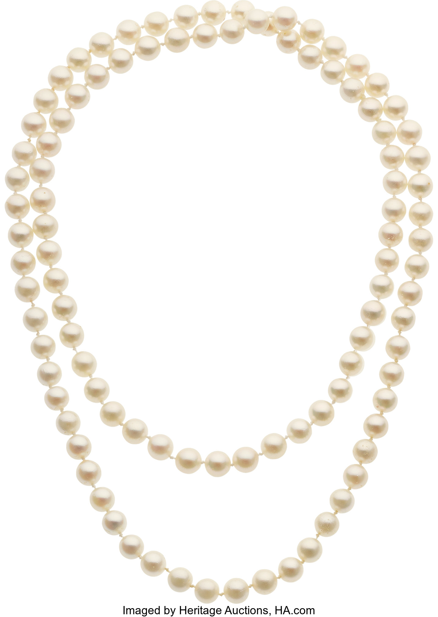 Cultured Pearl Necklace Estate Jewelry Necklace Lot 87327 Heritage Auctions