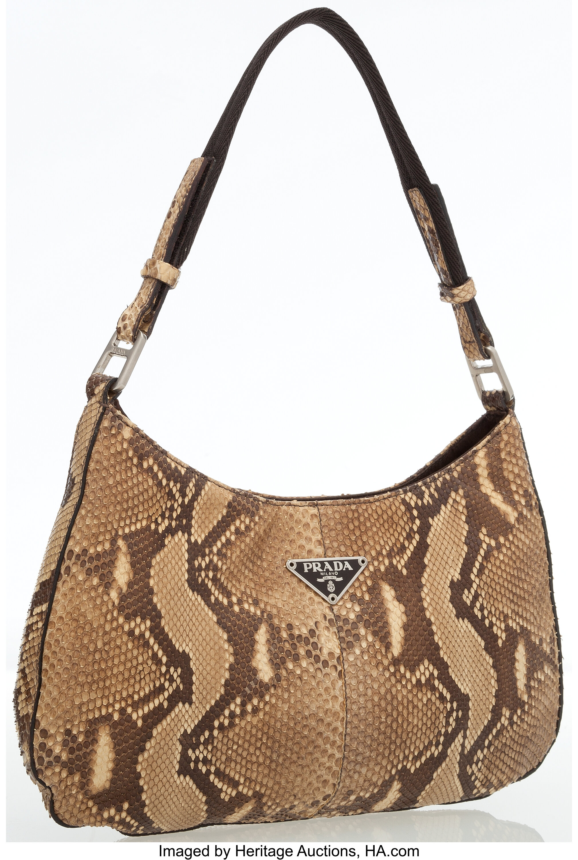 Prada snakeskin sale bag