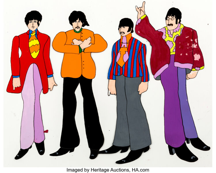 yellow submarine film clipart