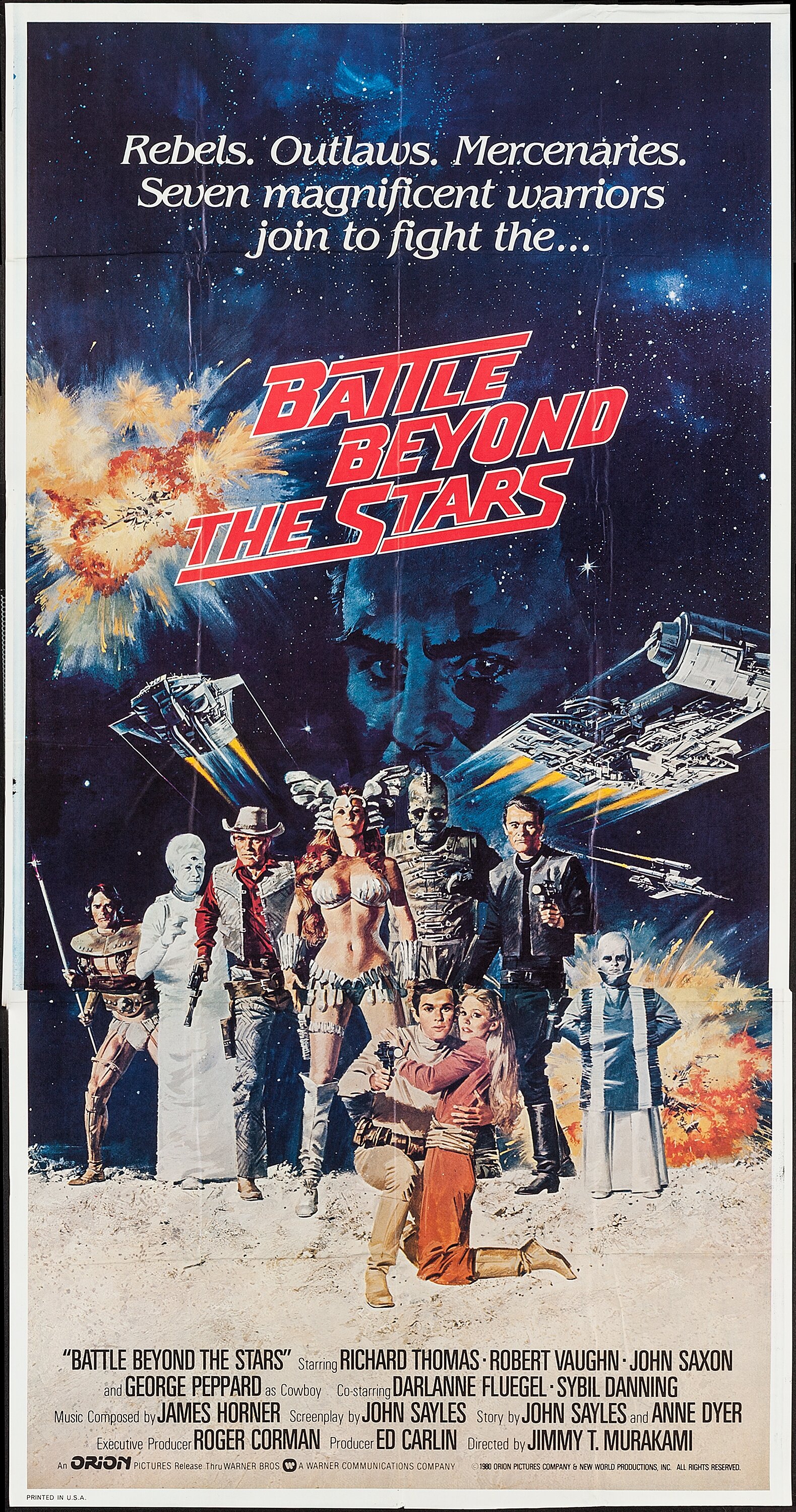 Art Posters Battle Beyond The Stars Lobby Card Movie Poster George Peppard Richard Thomas Art