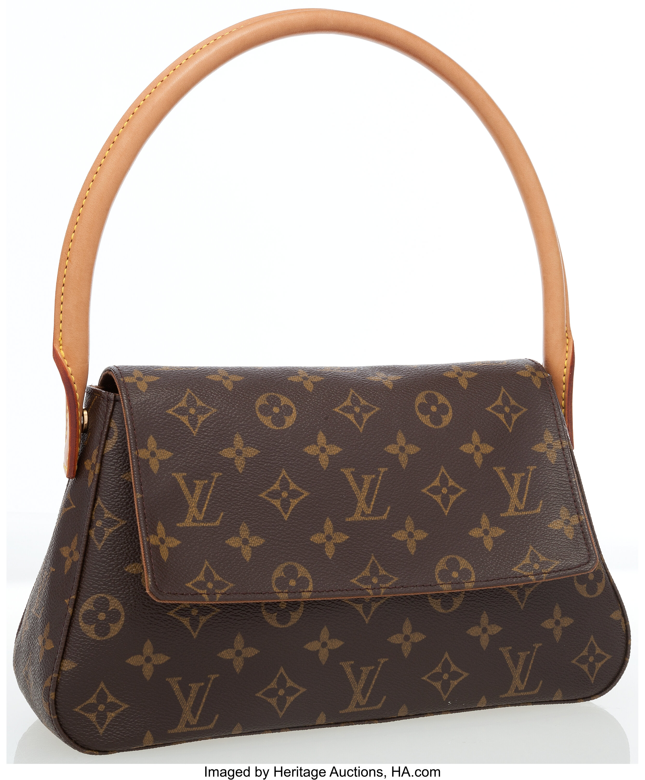 LOUIS VUITTON Monogram Canvas Mini Looping Shoulder Bag