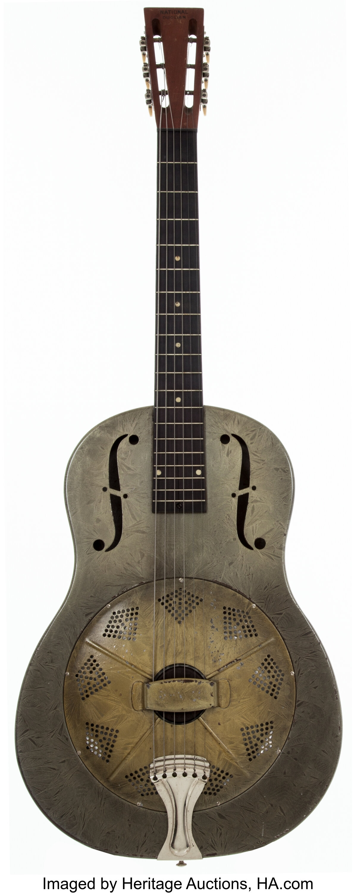 1930 National Duolian Silver Resonator Guitar C3290 Musical Lot 51043 Heritage Auctions 7723