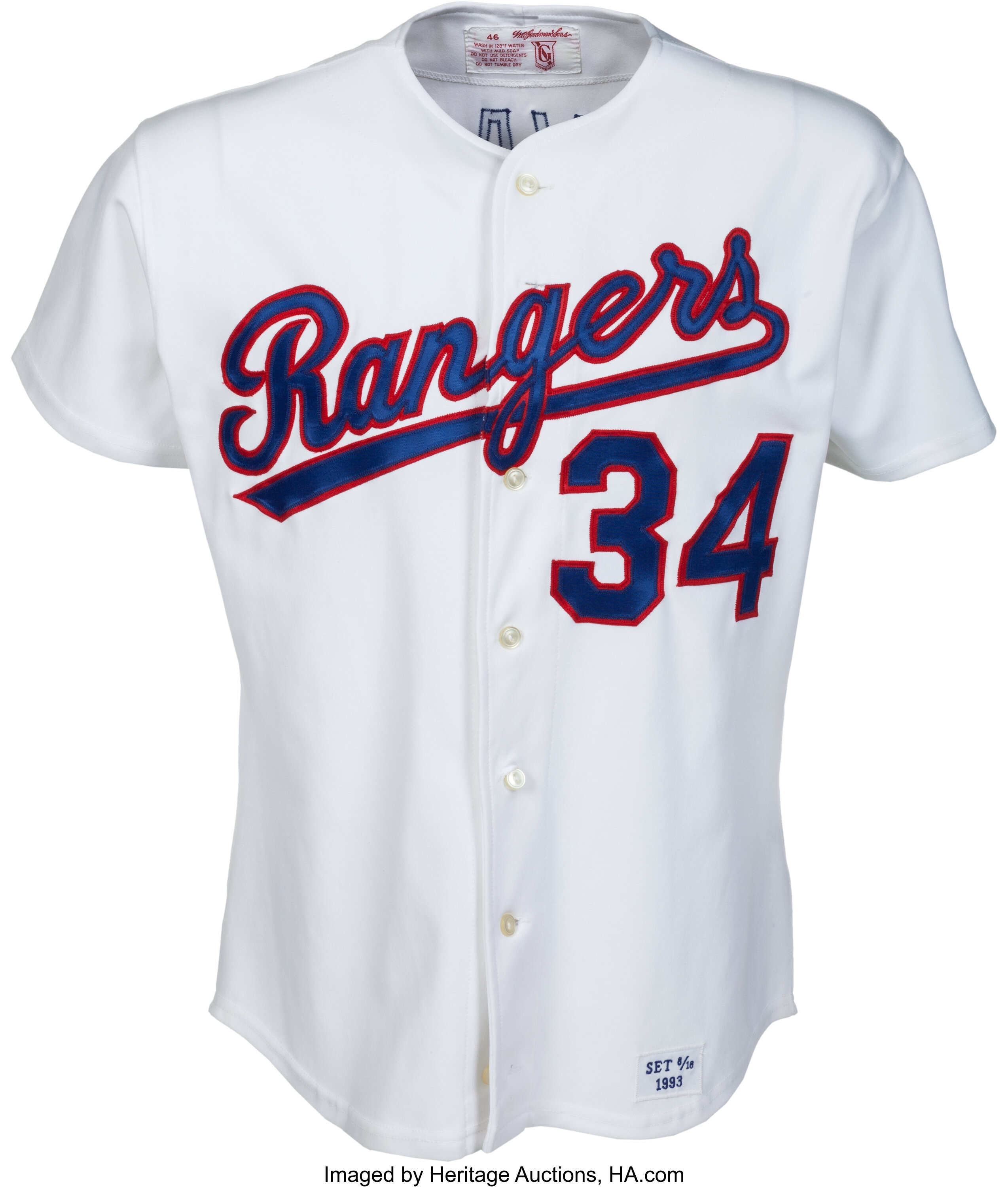  Nolan Ryan Jersey