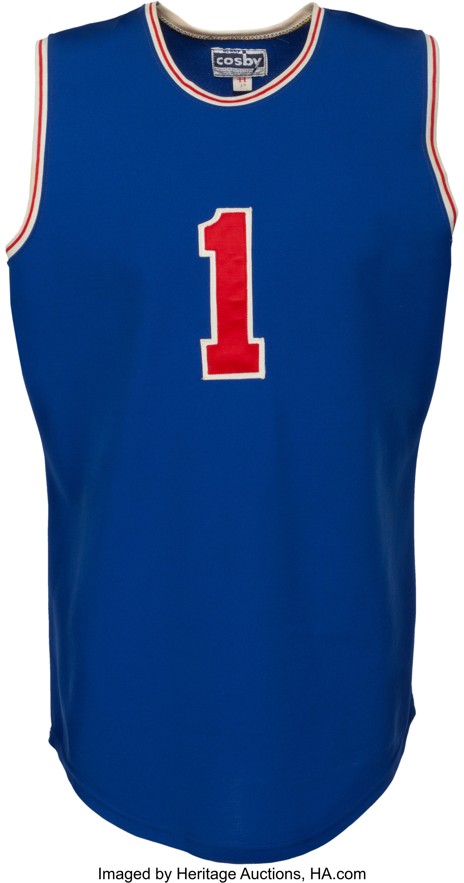 1972 Oscar Robertson ABA vs. NBA All-Star Game Worn Jersey, MEARS, Lot  #80114