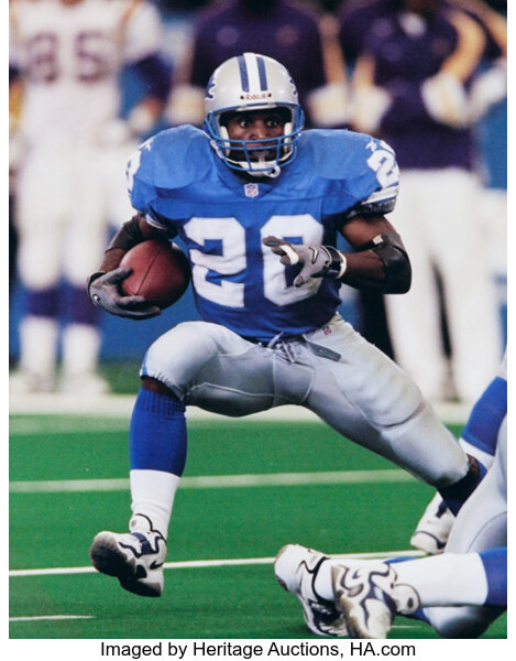 1998 Barry Sanders Game Worn Detroit Lions Jersey & Pants