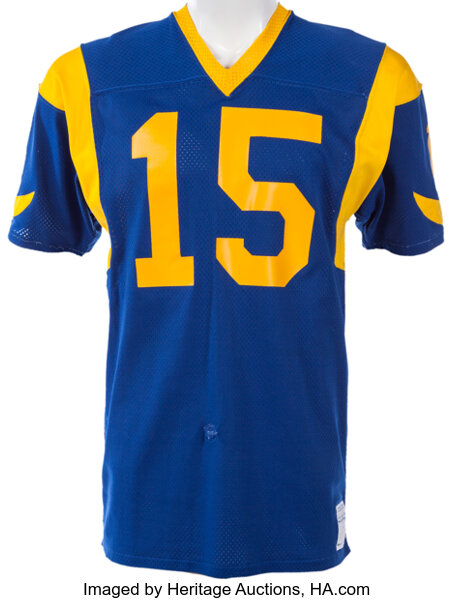 VINCE FERRAGAMO  Los Angeles Rams 1979 Wilson Throwback NFL Football Jersey