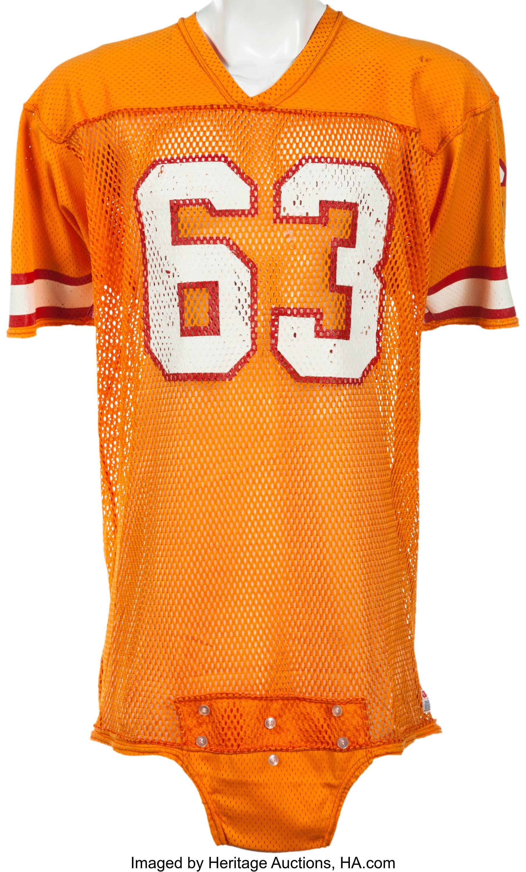 1980-84 Lee Roy Selmon Game Worn Tampa Bay Buccaneers Jersey