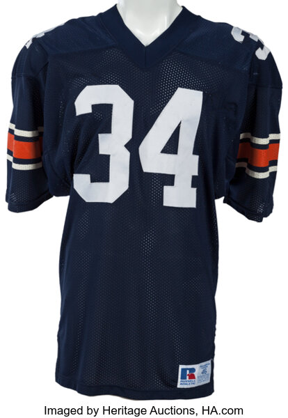 1983-85 Bo Jackson Game Worn Auburn Tigers Jersey, MEARS A10