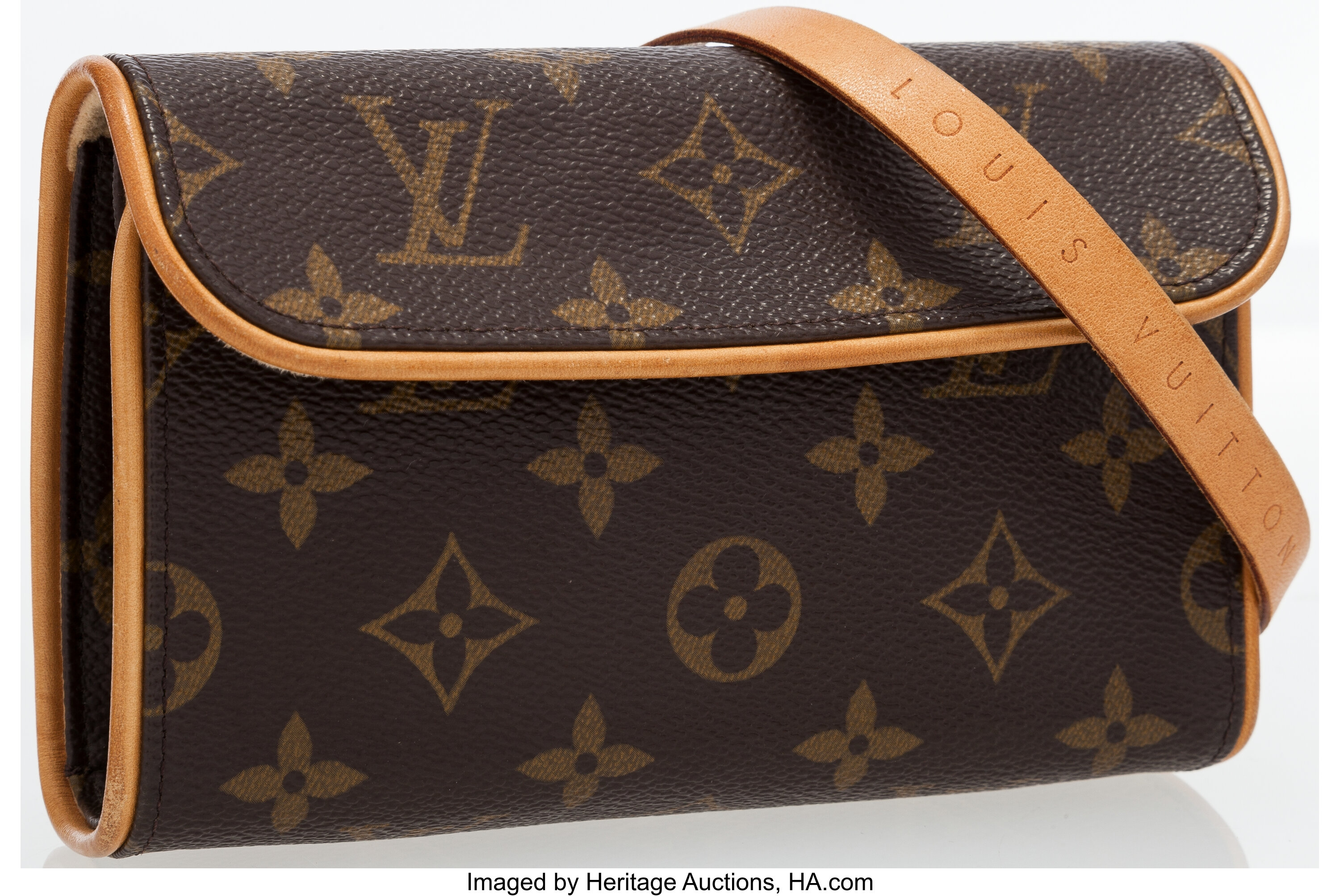 Louis Vuitton Pochette Florentine Monogram (With Snap Leather Belt