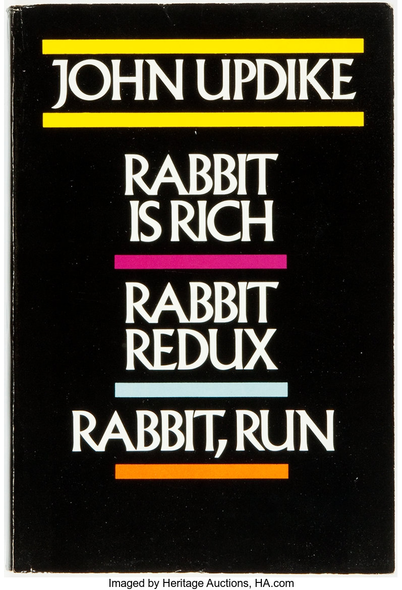 John Updike Signed Rabbit Is Rich Rabbit Redux And Rabbit Lot 94111 Heritage Auctions