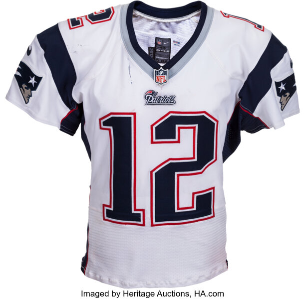 Tom Brady 2001 Game-Used Patriots Home Jersey (Mears LOA