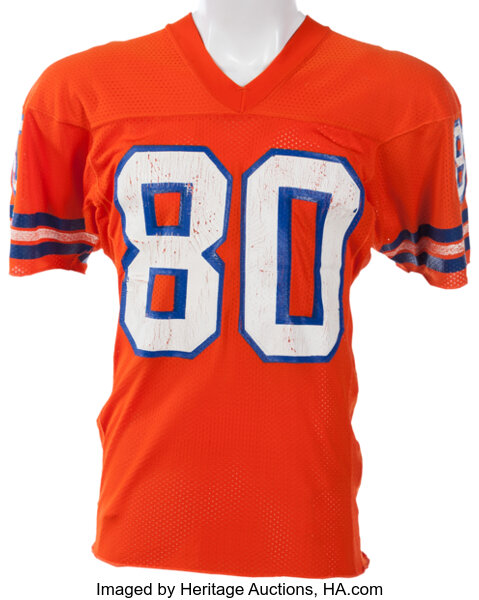 Broncos game hotsell used jersey