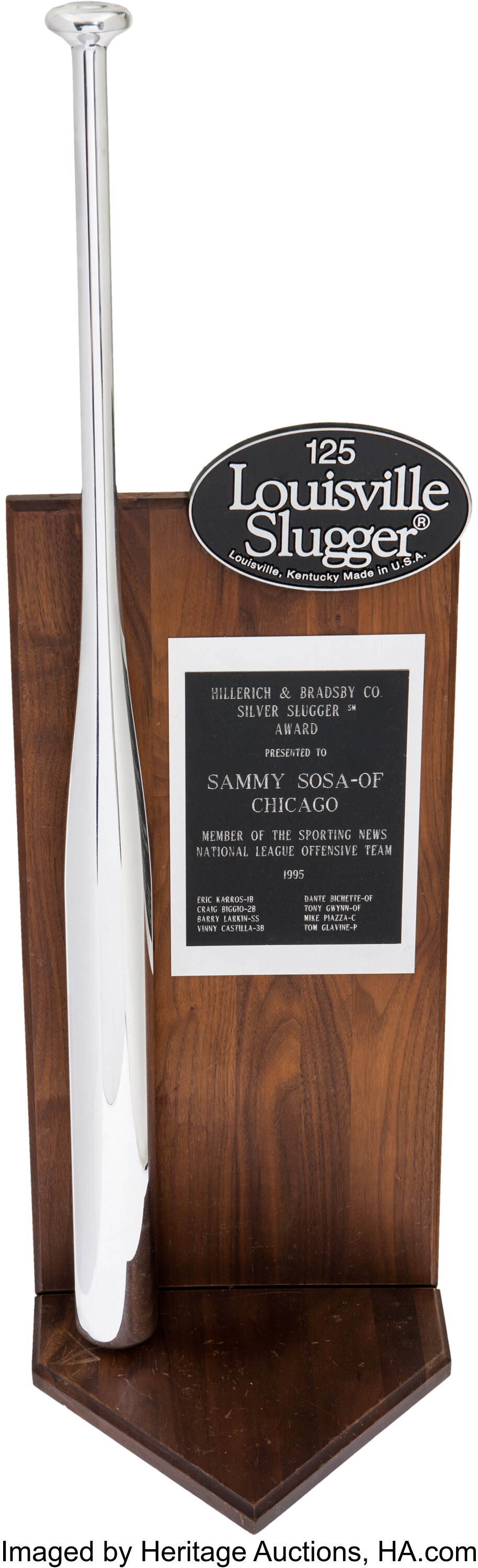 Sold at Auction: Sammy Sosa Jersey in Lucite Display Case, Chicago