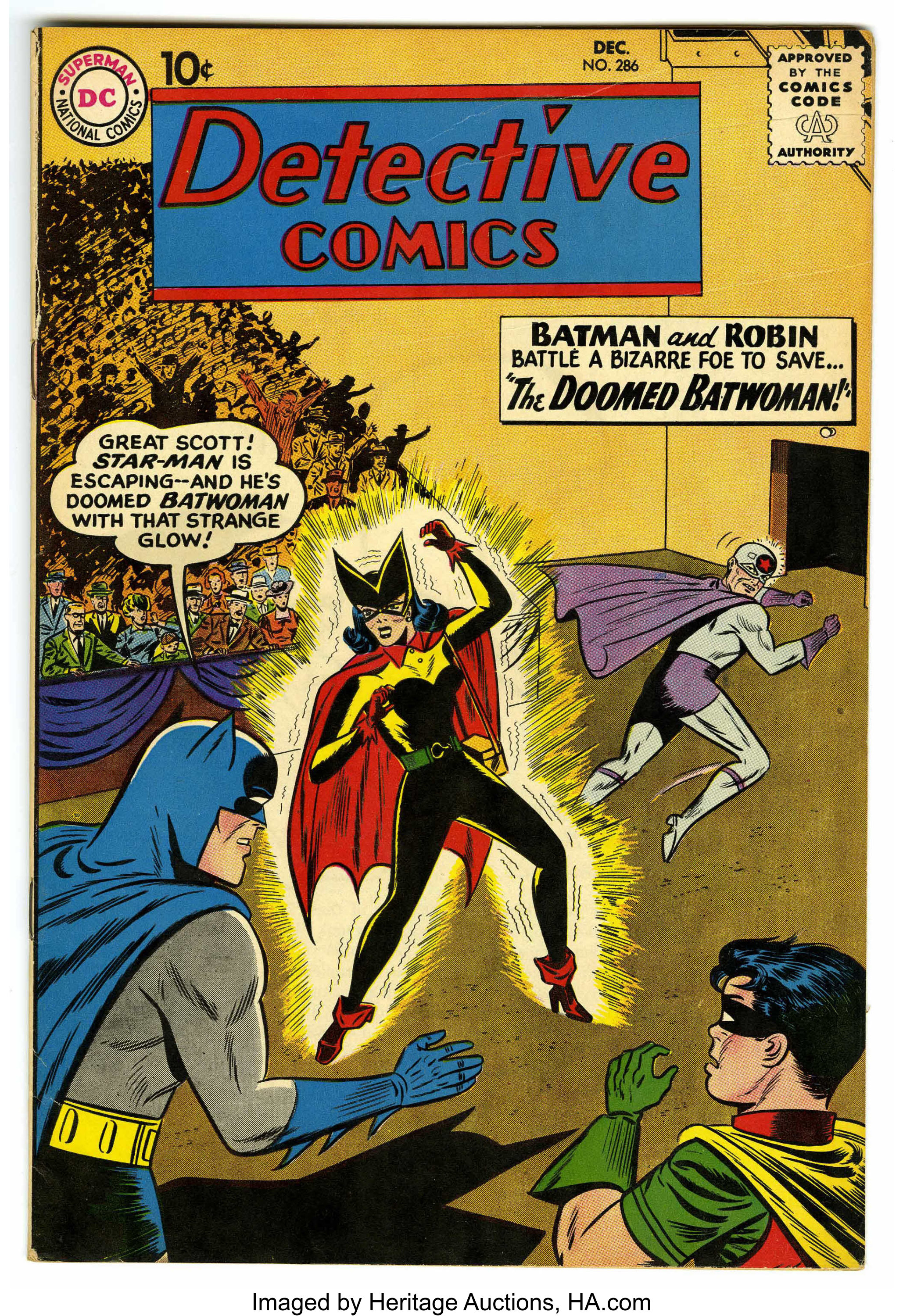 Detective Comics #286 (DC, 1960) Condition: FN. Batman, Robin, and | Lot  #16137 | Heritage Auctions