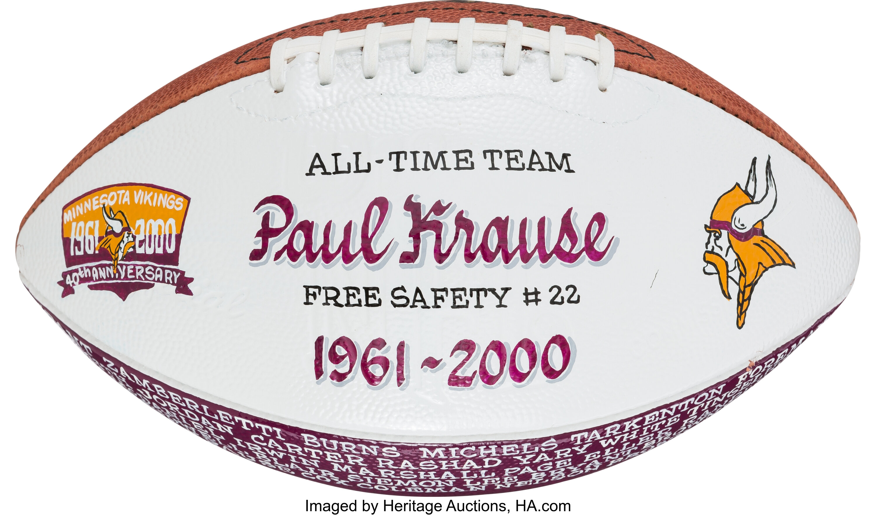 Paul Krause - Michigan Sports Hall of Fame