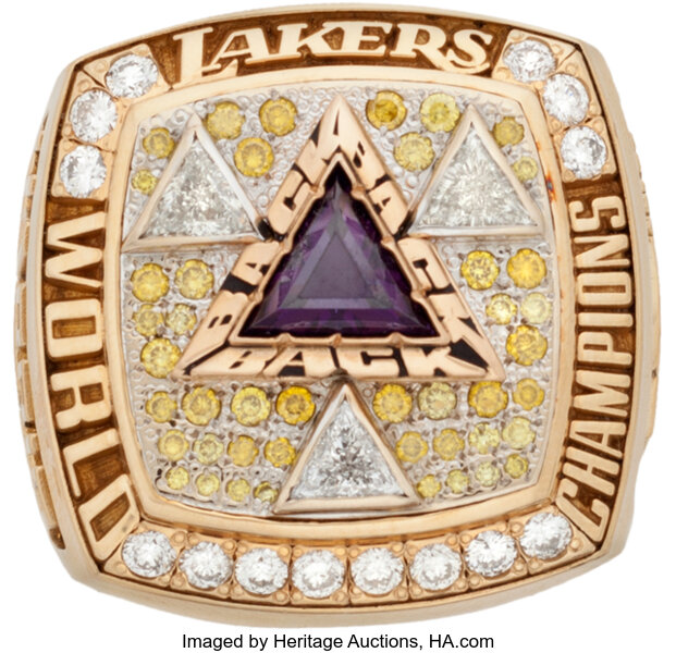 Los Angeles Lakers NBA Championship Ring 6 Ring Set (2000, 2001, 2002, –  Rings For Champs