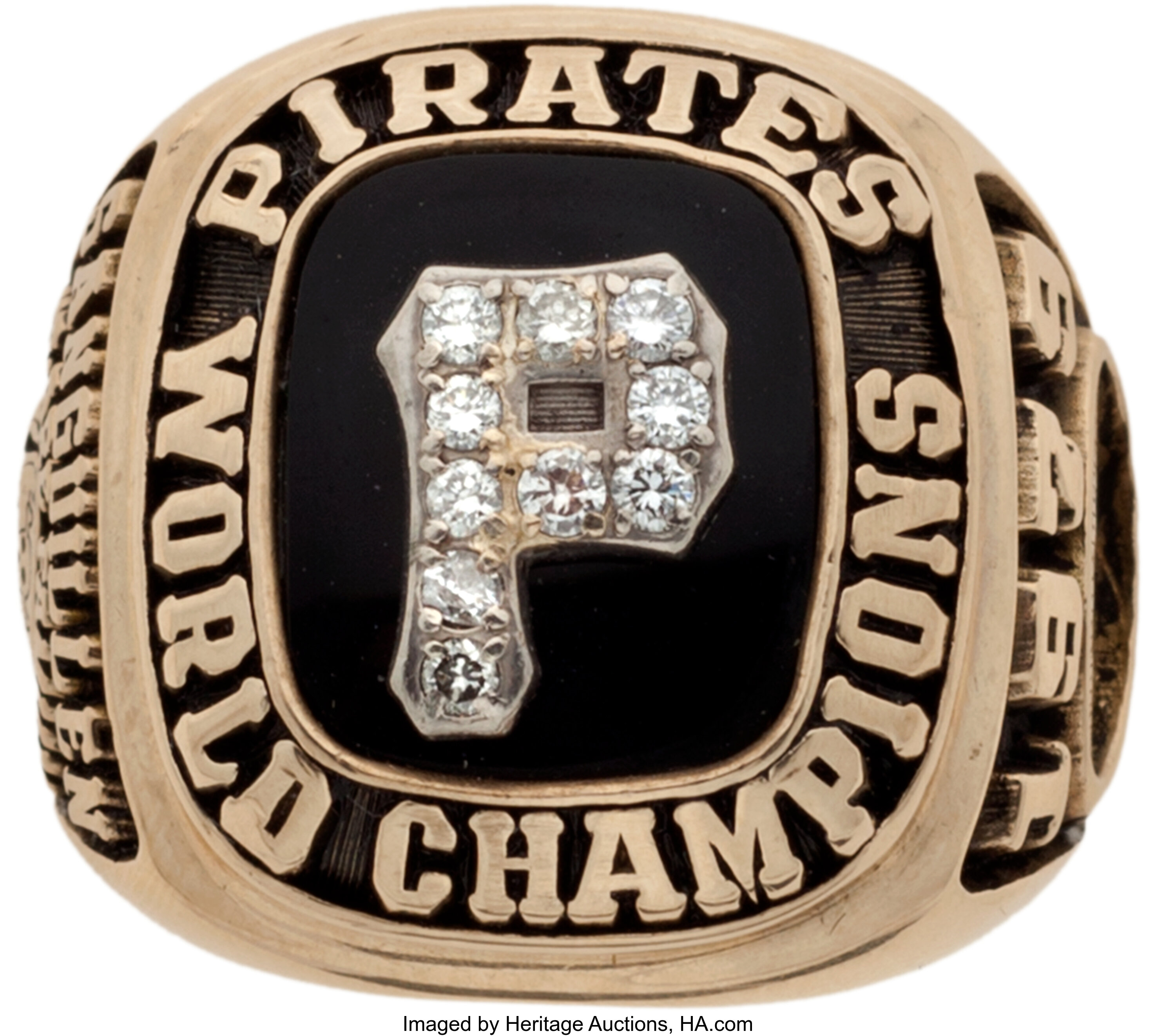 Black Pittsburgh Pirates 5X World Series Champions Ring New Era