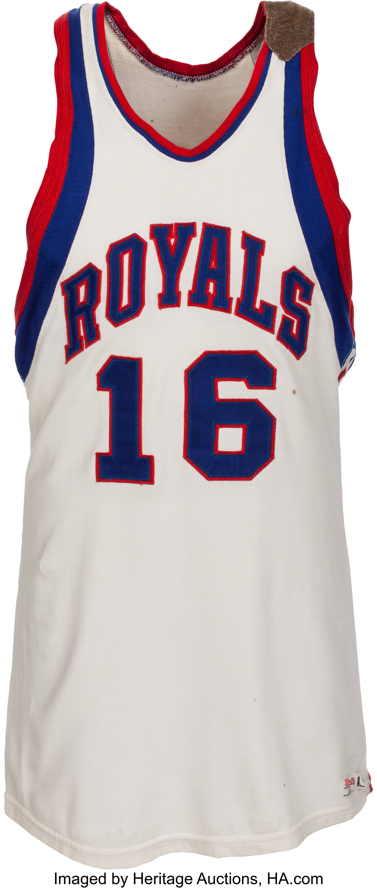 1963-64 Jerry Lucas Game Worn Cincinnati Royals Rookie Jersey,, Lot #80112