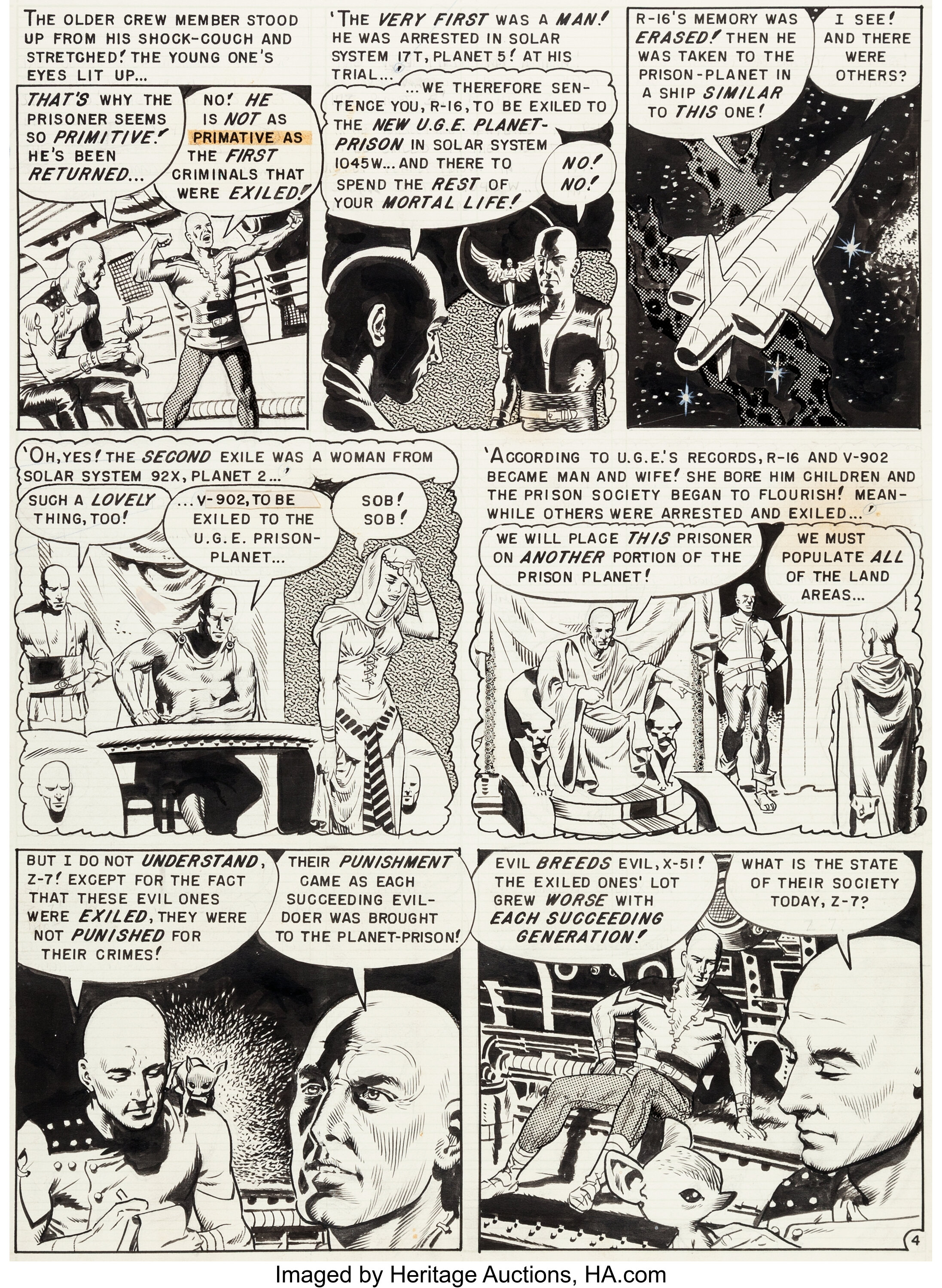 Wally Wood Weird Fantasy #14 