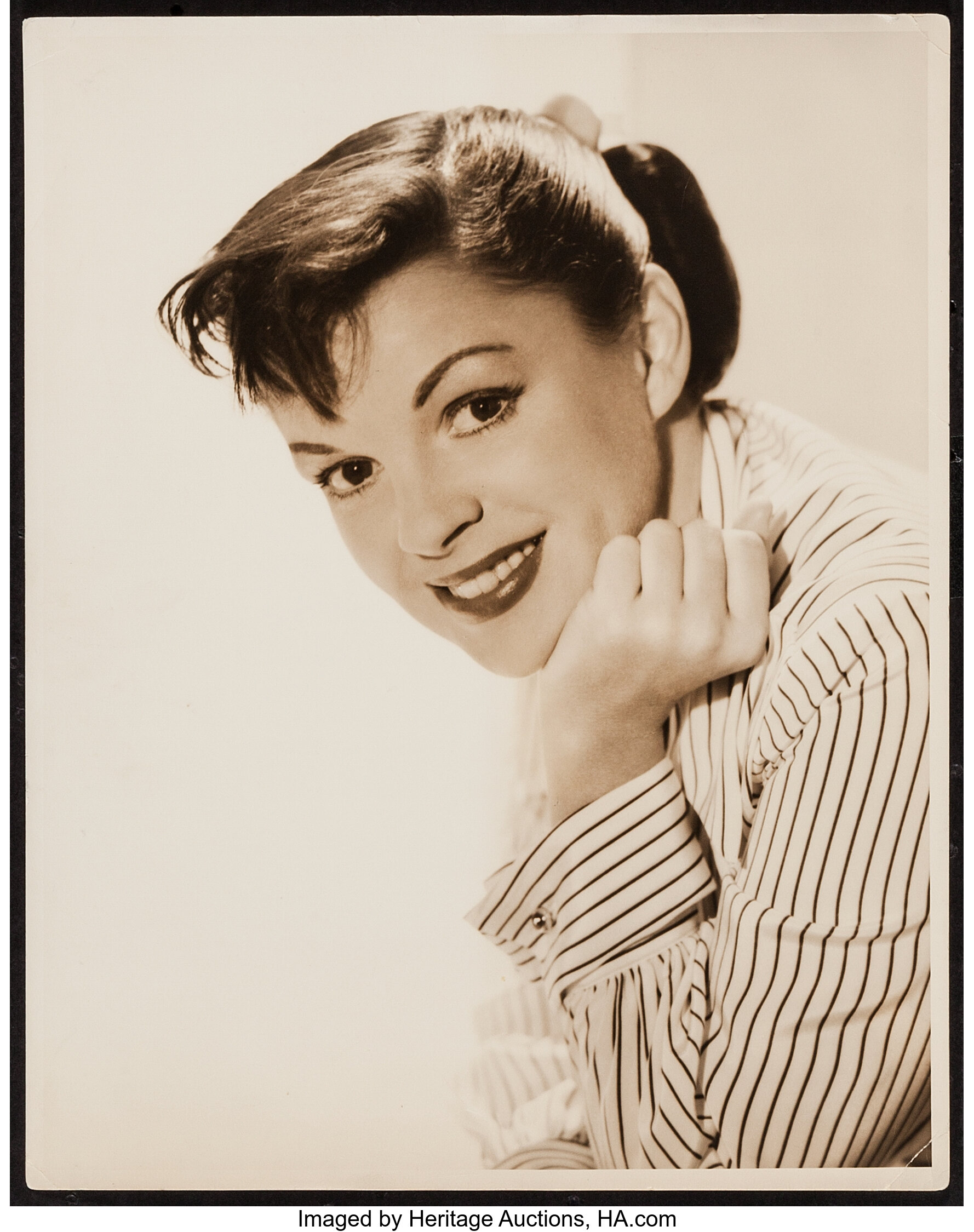 Judy Garland (Warner Brothers, 1950s). Portrait Photo (11