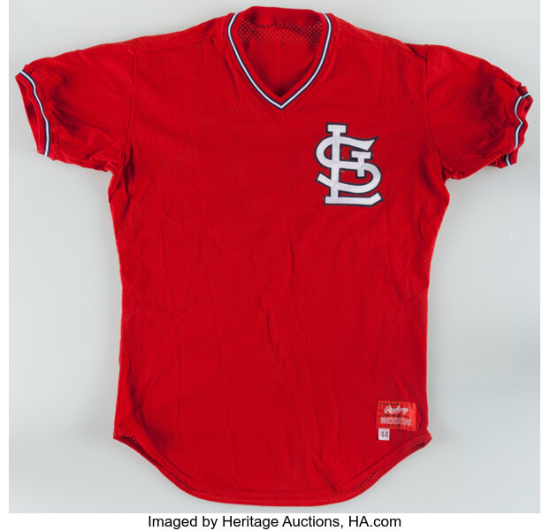 1980 St. Louis Cardinals Game Issued Jersey Size 42