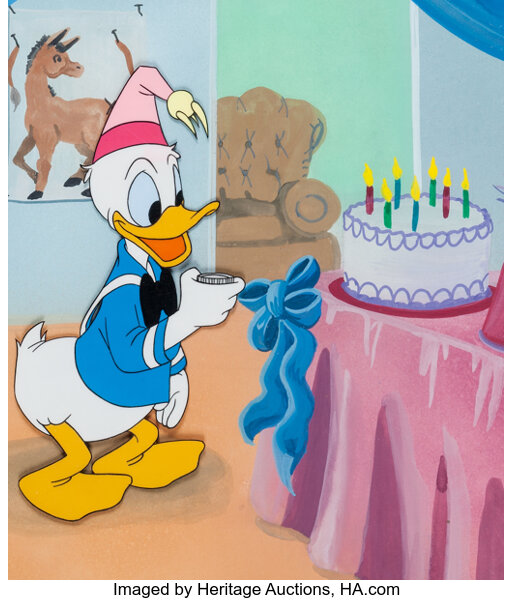 donald duck birthday wallpaper