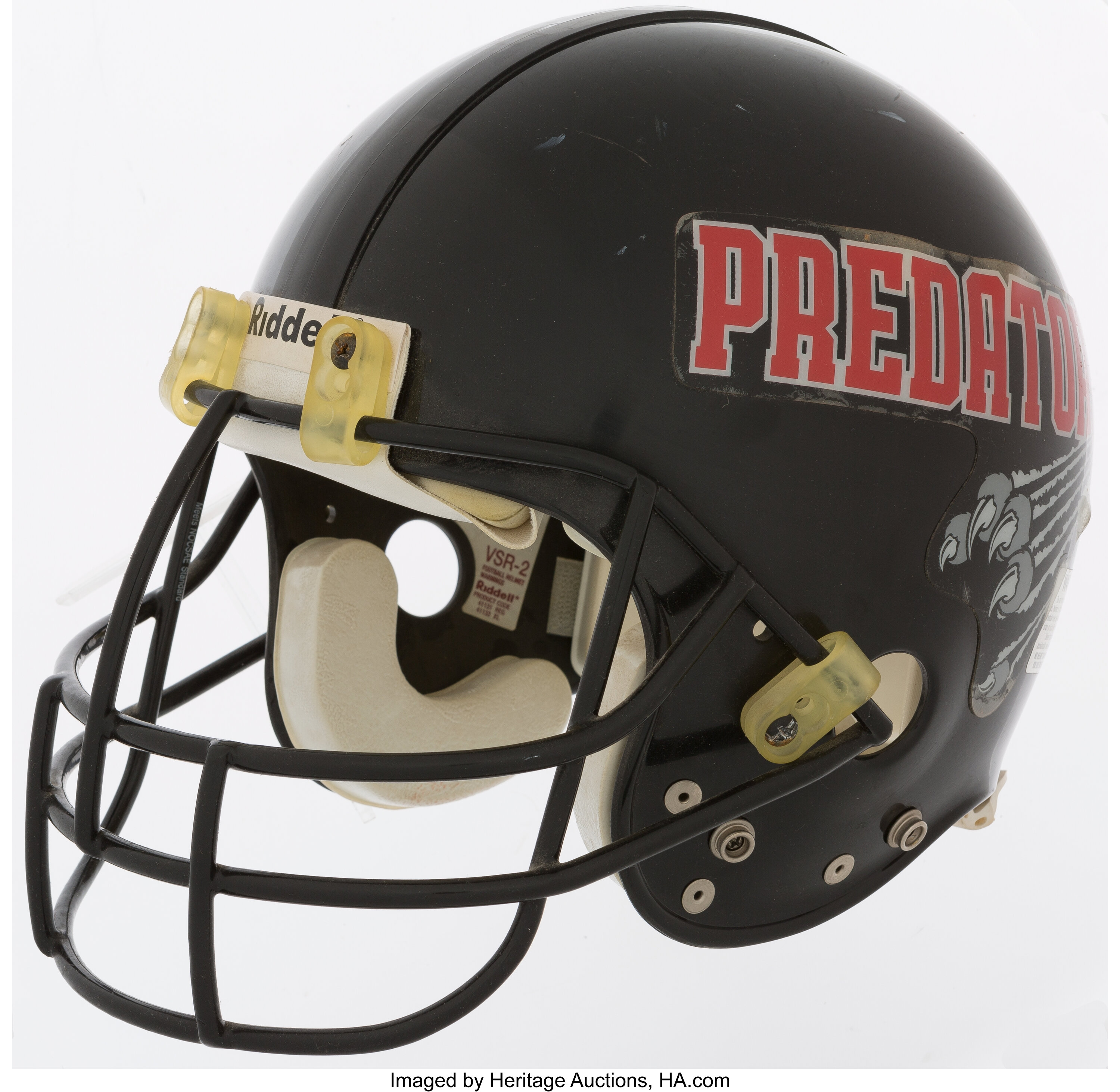 Arena Football AFL ORLANDO PREDATORS Mini Football Helmet Early