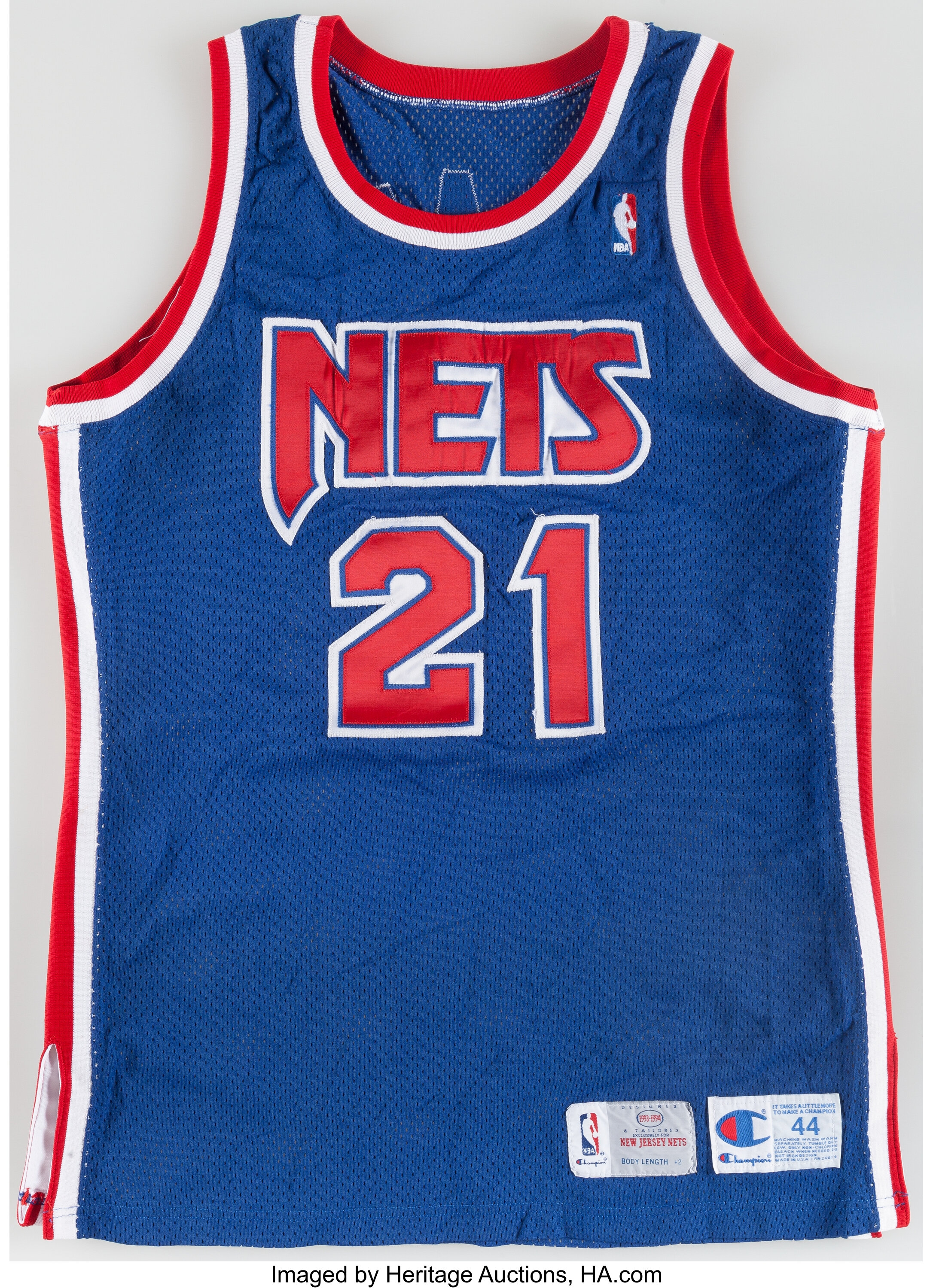 Champion New Jersey Nets NBA Jerseys for sale