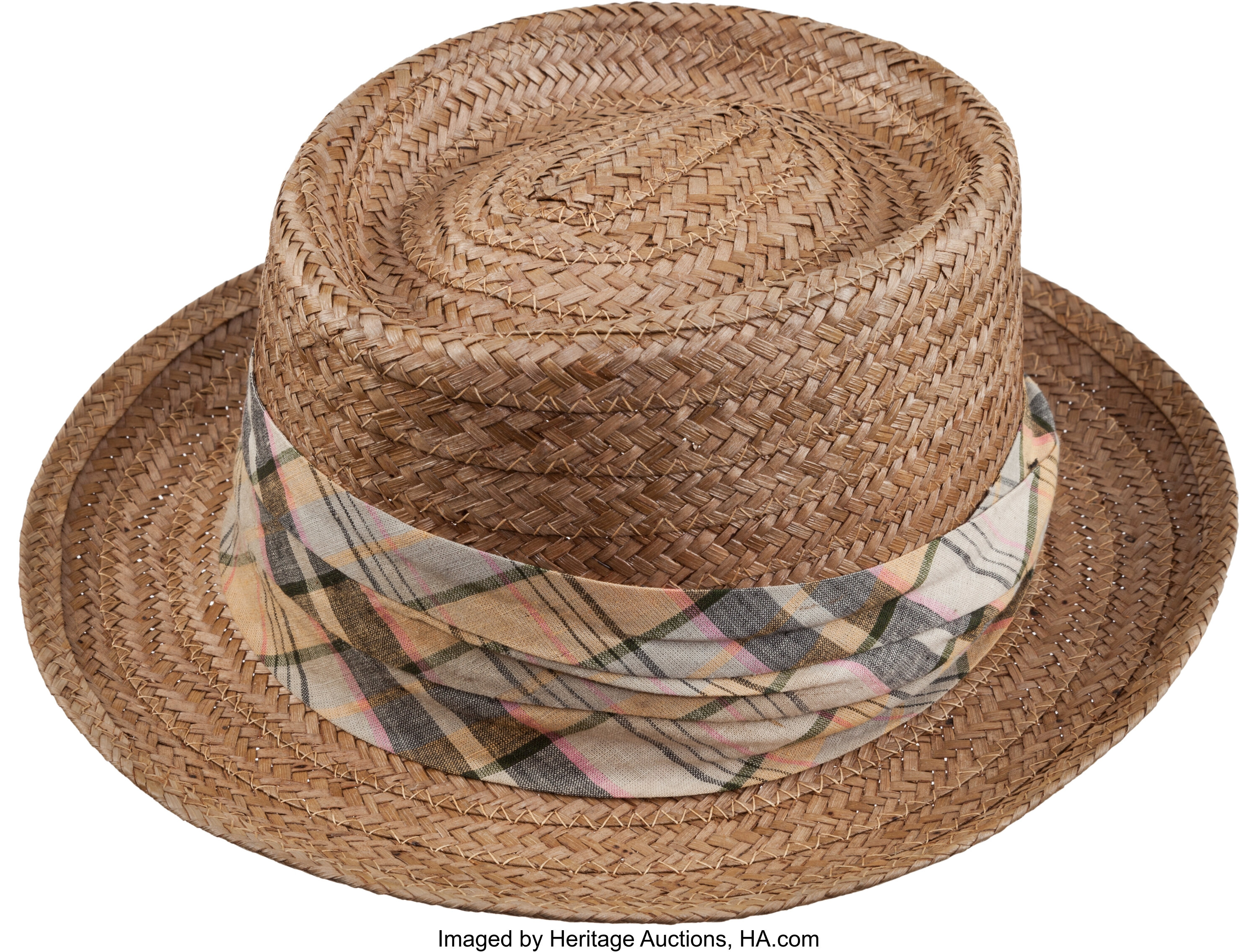 Custom Mallory Straw Hat from The Sam Snead Collection. Golf | Lot #83151 | Heritage Auctions