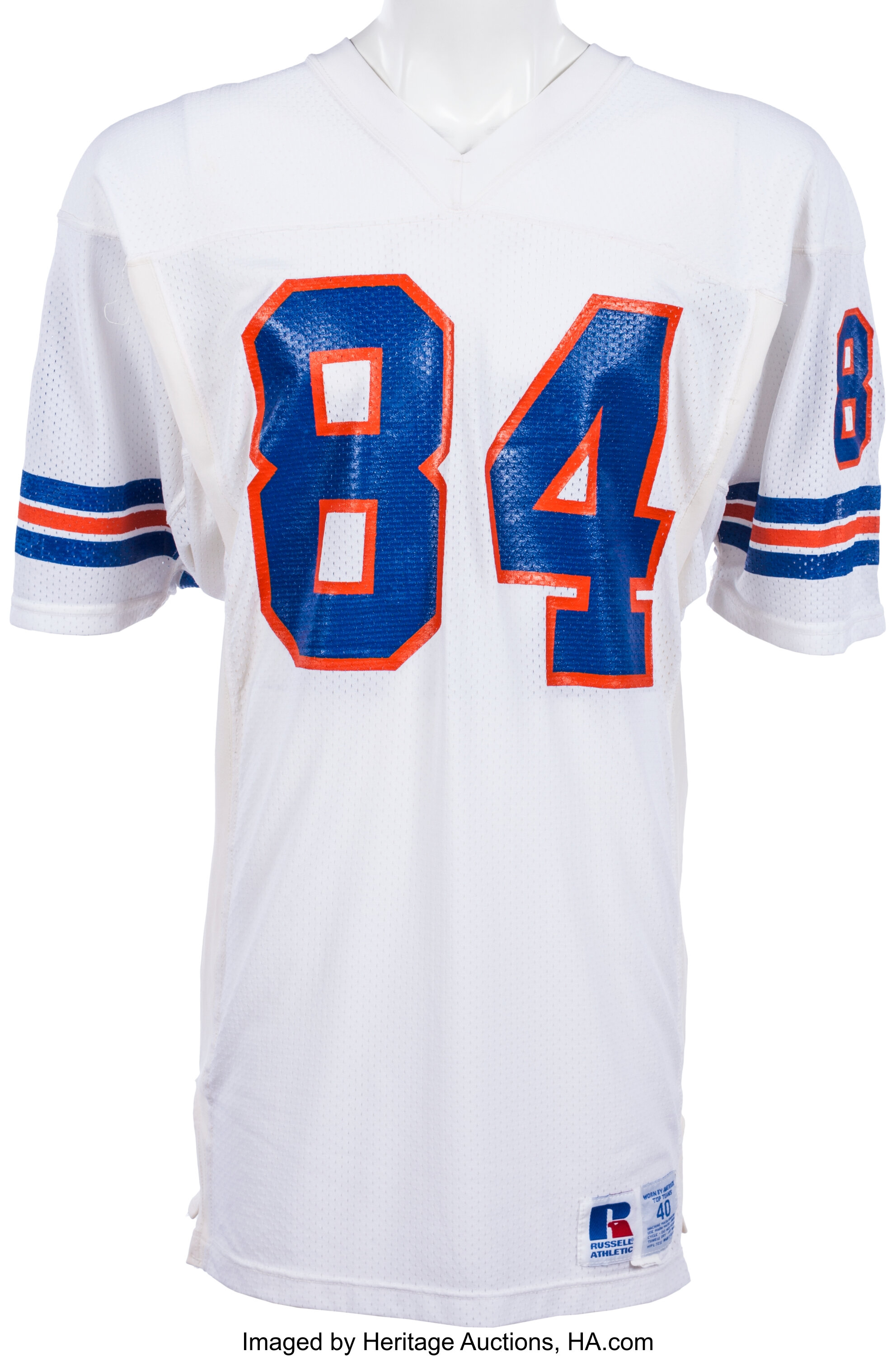 Denver broncos hot sale game worn jersey