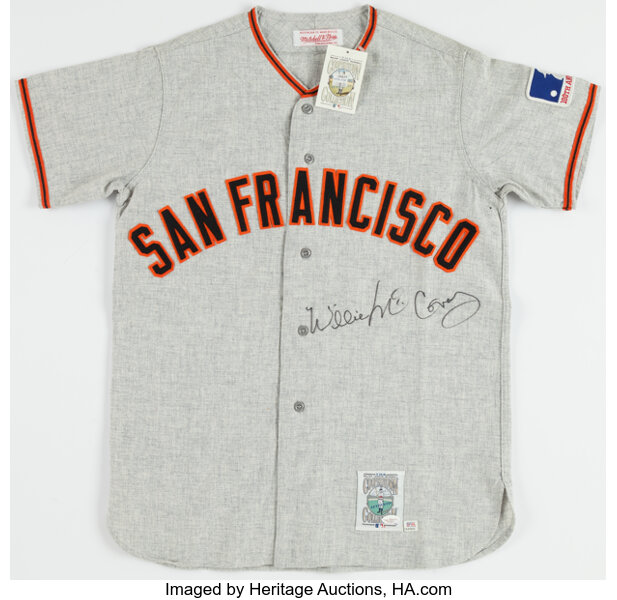 Willie McCovey Signed San Francisco Giants Jersey. Baseball, Lot #42069