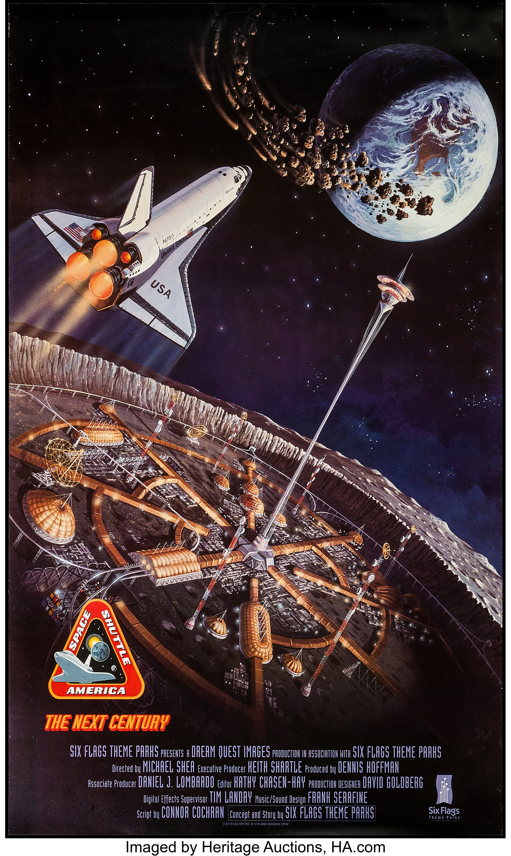 Space Shuttle America - The Next Century (DreamQuest, 1994). Six | Lot ...