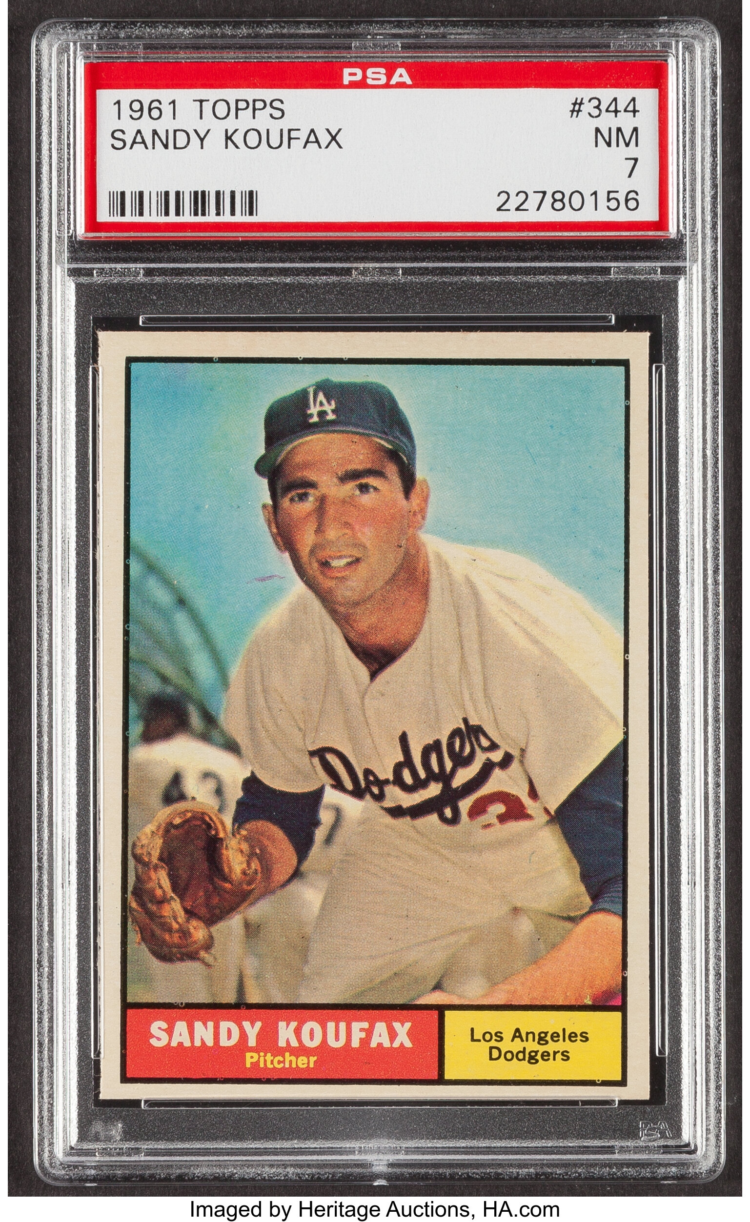 SGC 6 1959 Topps Sandy Koufax