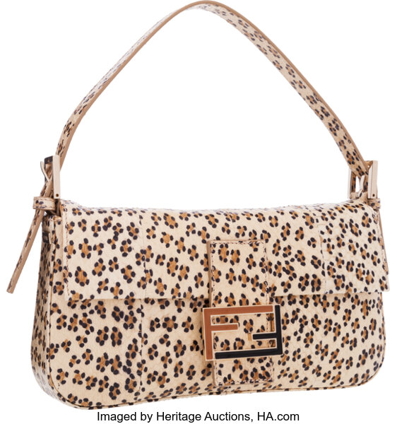 Fendi Leopard Baguette