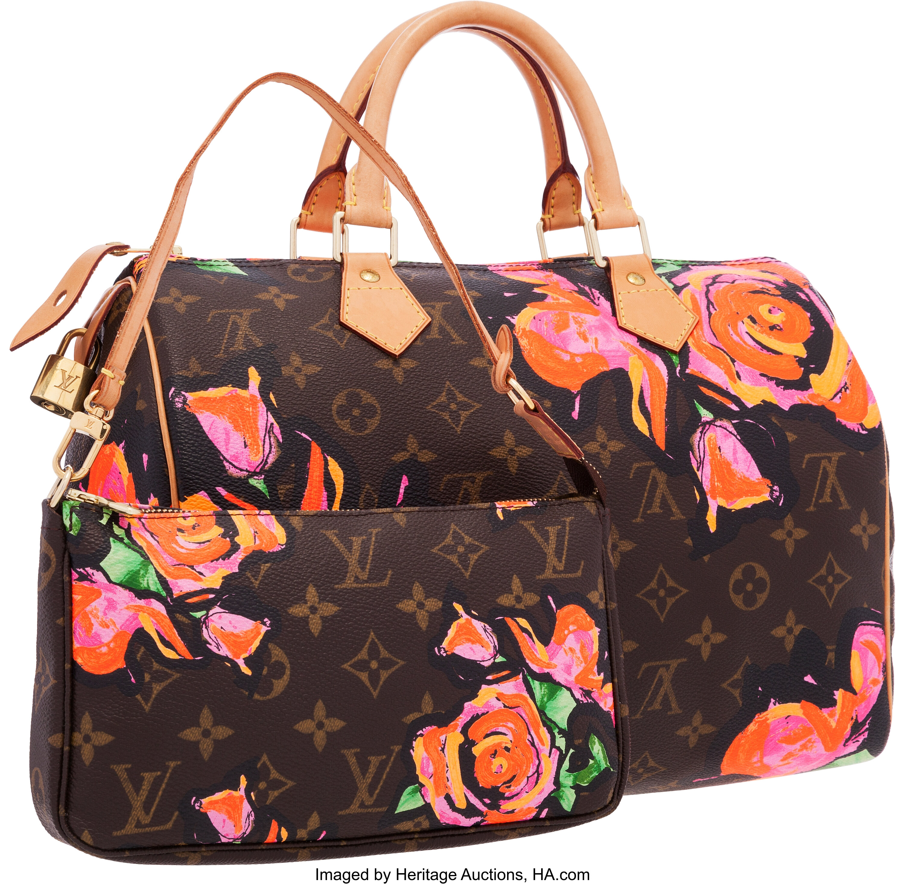 Louis Vuitton Stephen Sprouse Roses Speedy 30 Satchel - A World Of Goods  For You, LLC