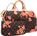 Louis Vuitton Limited Edition Sequin & Classic Monogram Canvas, Lot #58319