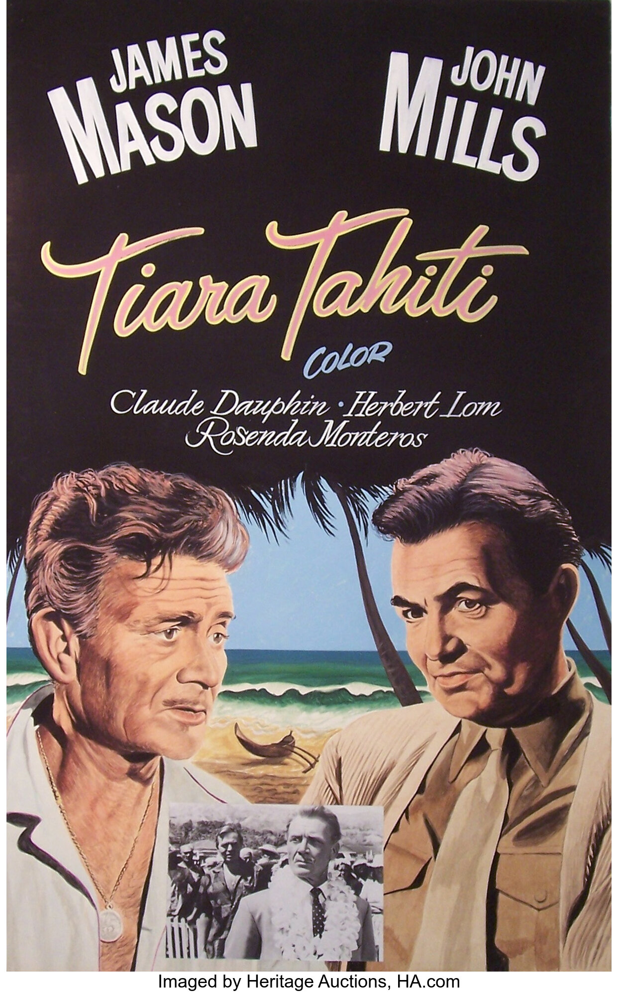 Lomasney, J. (1899-1989). Tiara Tahiti, 1962. Mixed media on | #80 | Heritage Auctions