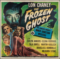 The Frozen Ghost (Universal, 1944). Six Sheet (79.25" X 80"). Horror