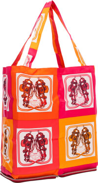 Hermes Bolduc Twilly Garden Party Tote Toile And Leather 36 Auction