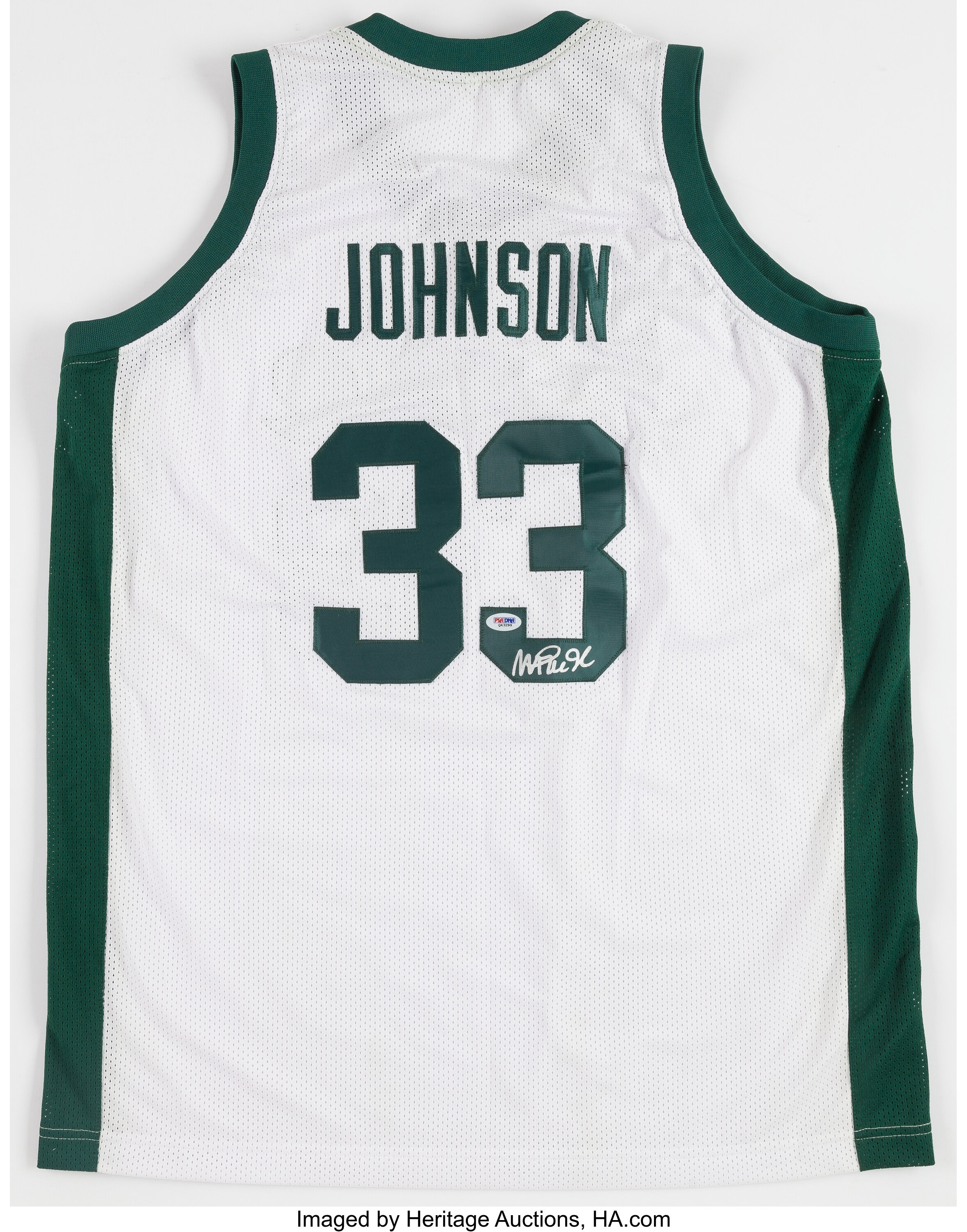 Magic Johnson MSU Basketball Jersey