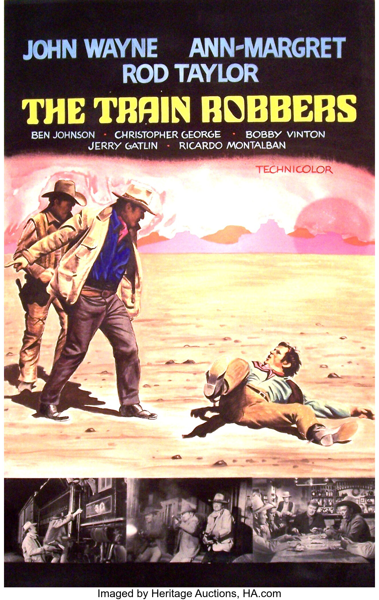 the train robbers