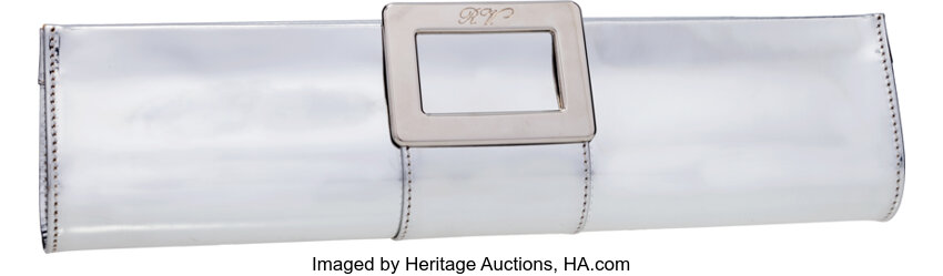 Sold at Auction: Roger Vivier, Roger Vivier shoulder blue bag