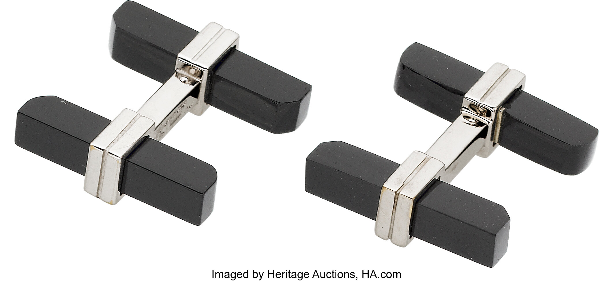 Tom Ford Black Onyx, White Gold Cuff Links. ... Estate Jewelry | Lot #54205  | Heritage Auctions