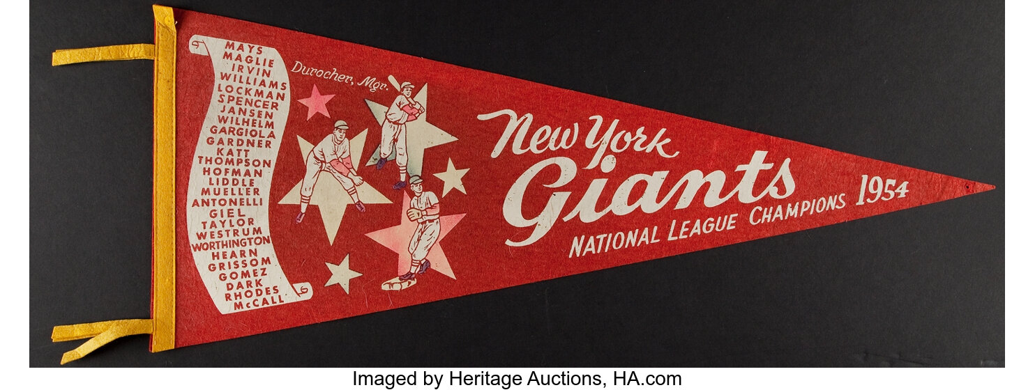 Sold at Auction: Vintage New York Yankees Felt Pennant