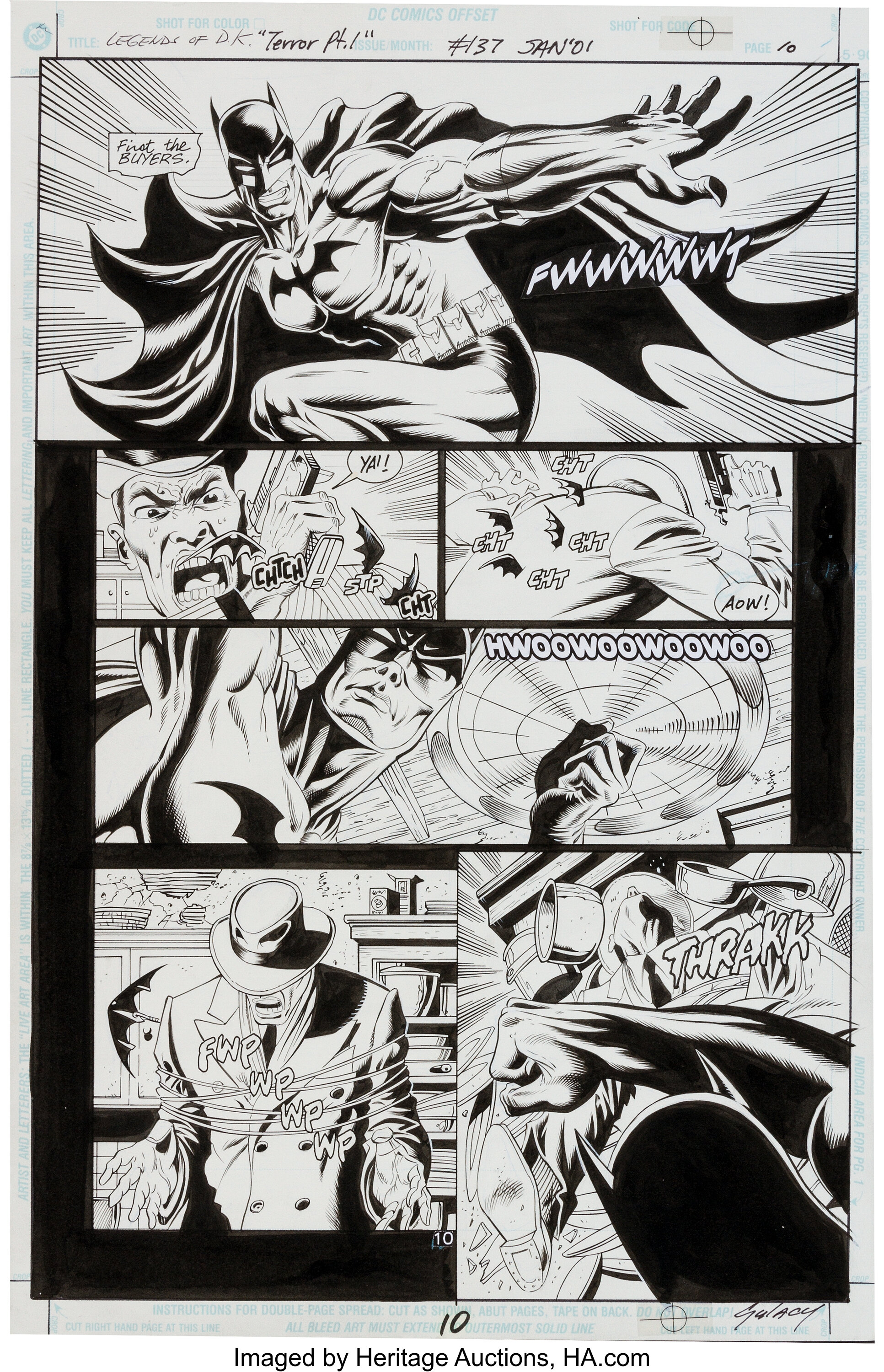 Paul Gulacy and Jimmy Palmiotti Batman: Legends of the Dark Knight | Lot  #15648 | Heritage Auctions