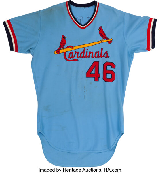 1978 Pete Vuckovich Game Worn St. Louis Cardinals Jersey